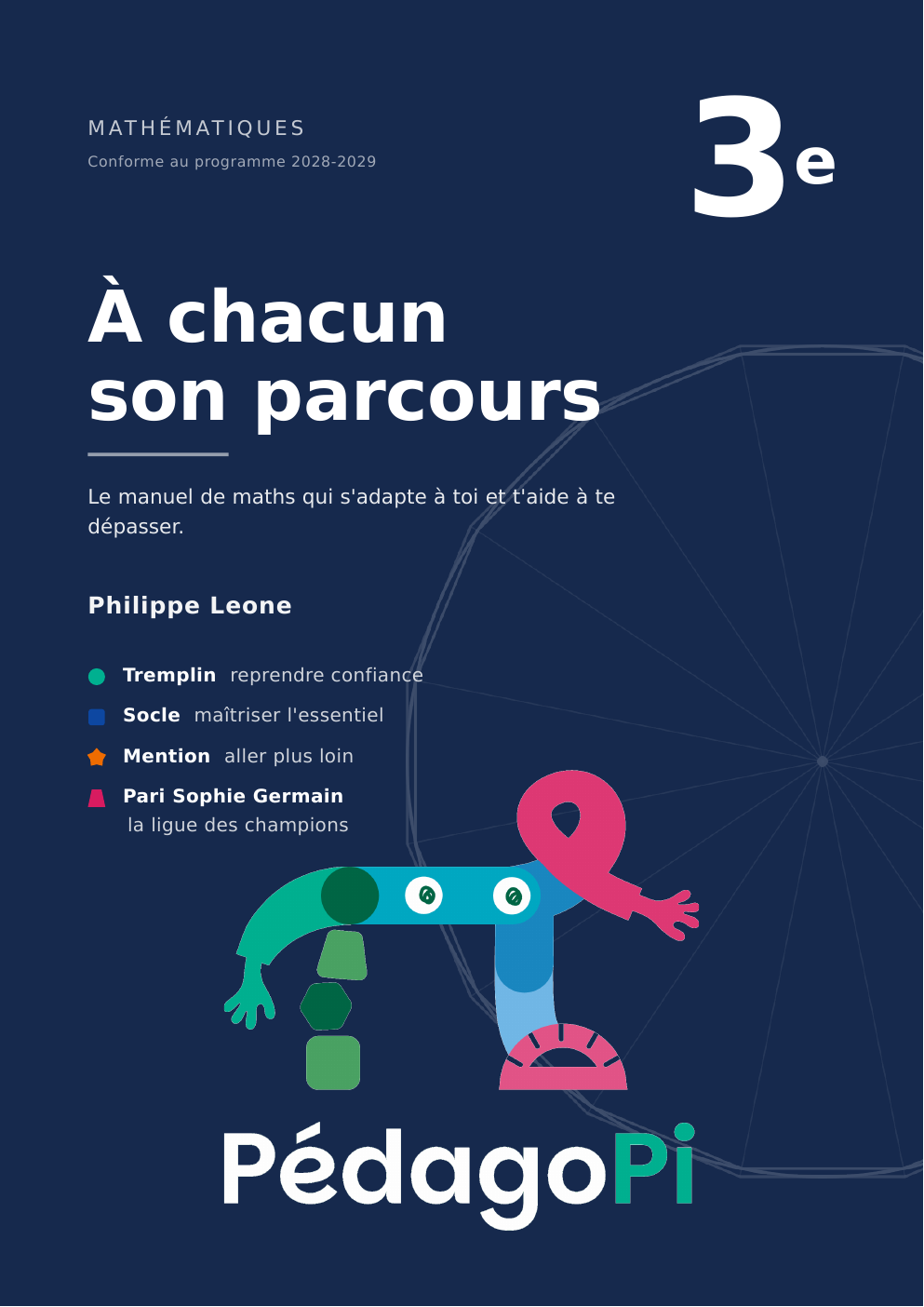 Couverture du manuel de 3e À chacun son parcours